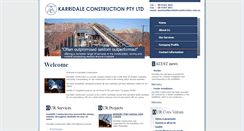 Desktop Screenshot of karridaleconstruction.com.au